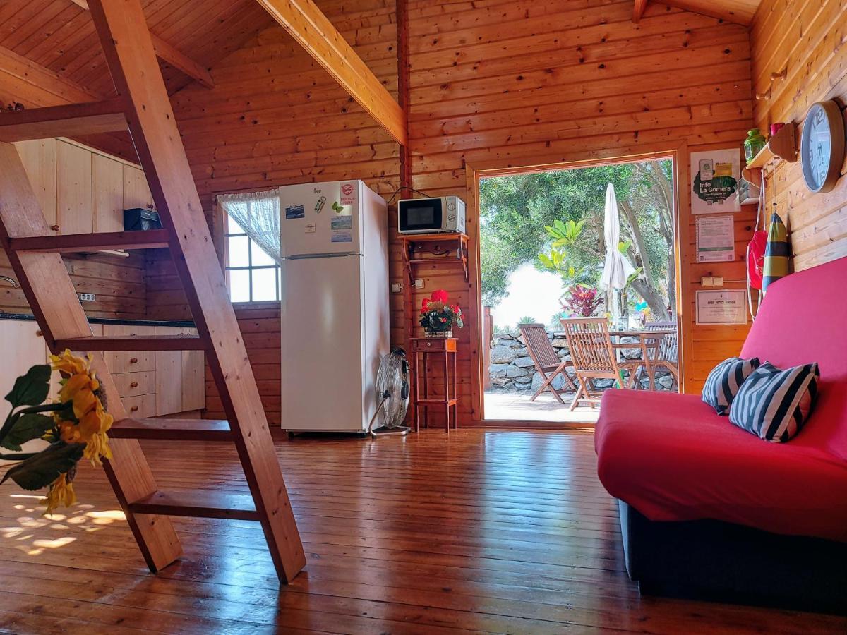 Cabana Los Palmeros, Vista Al Mar Y La Montana Alojera Zewnętrze zdjęcie
