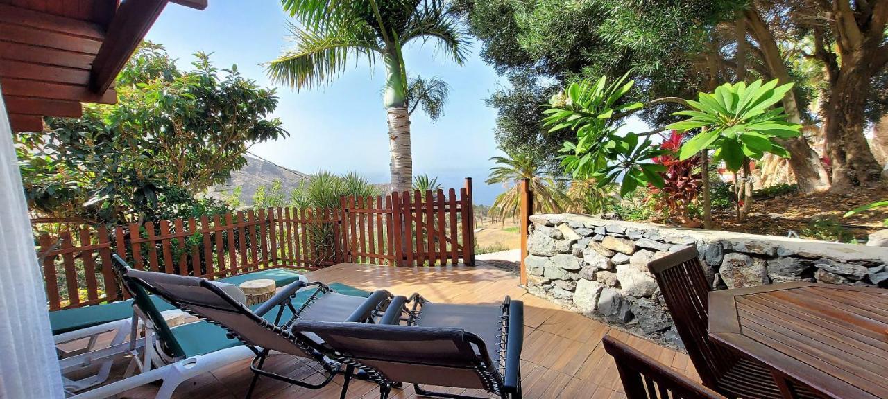 Cabana Los Palmeros, Vista Al Mar Y La Montana Alojera Zewnętrze zdjęcie