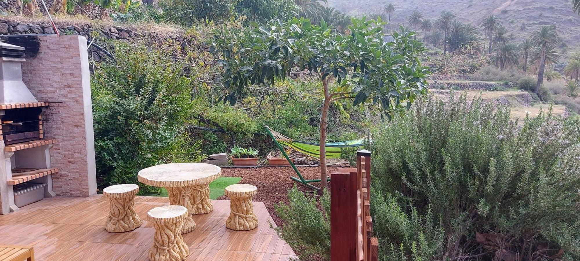 Cabana Los Palmeros, Vista Al Mar Y La Montana Alojera Zewnętrze zdjęcie