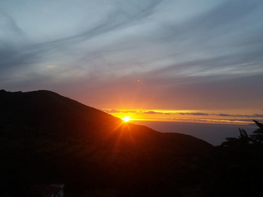 Cabana Los Palmeros, Vista Al Mar Y La Montana Alojera Zewnętrze zdjęcie